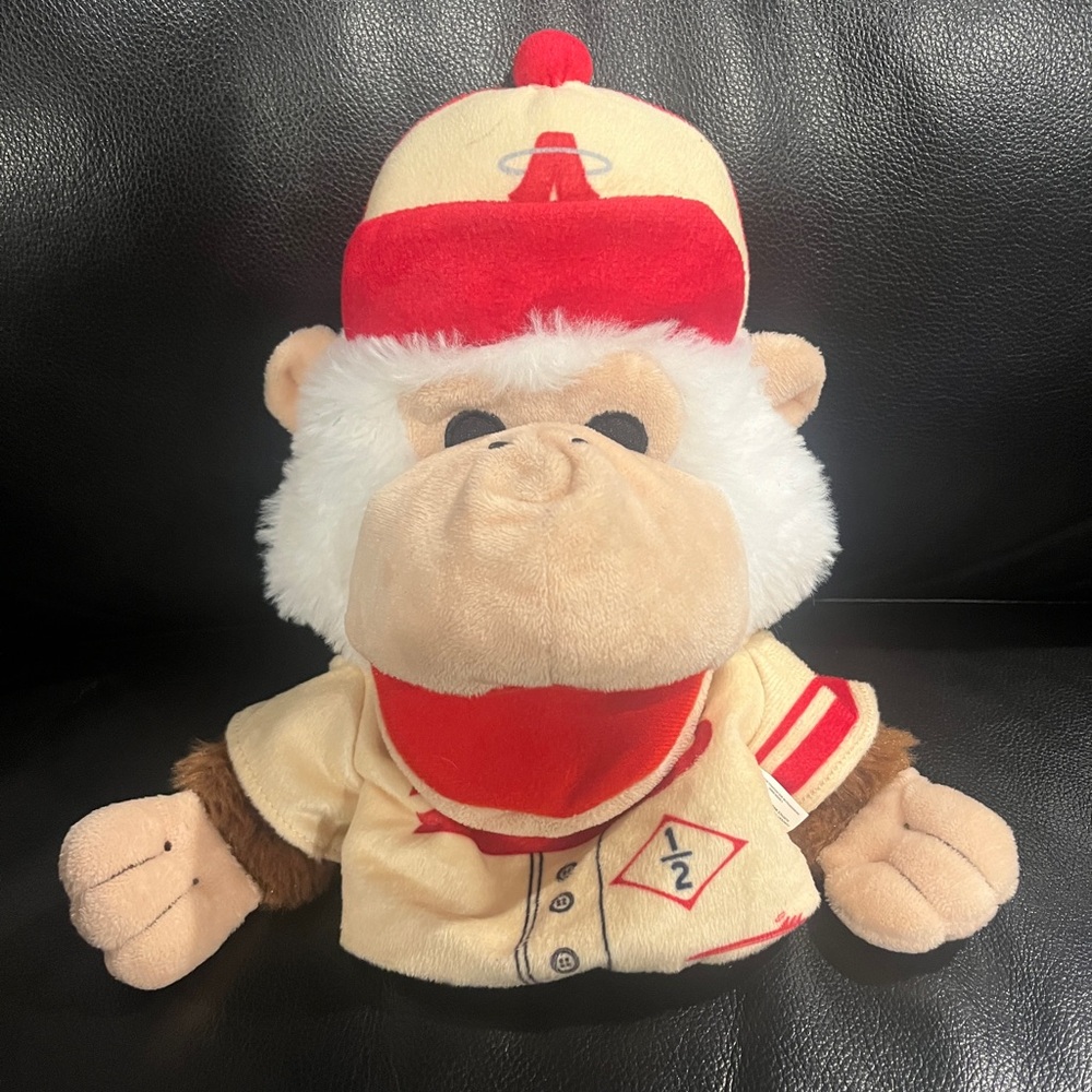 Angels Rally monkey hand puppet